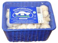 Упаковка грибов в термоусадочную пленку