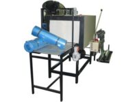 Оборудование для упаковки лотков с баранками в пленку